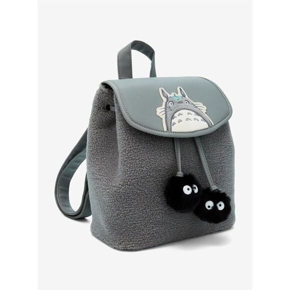 Studio Ghibli My Neighbor Totoro Sherpa Slouch Mini Backpack main image 4